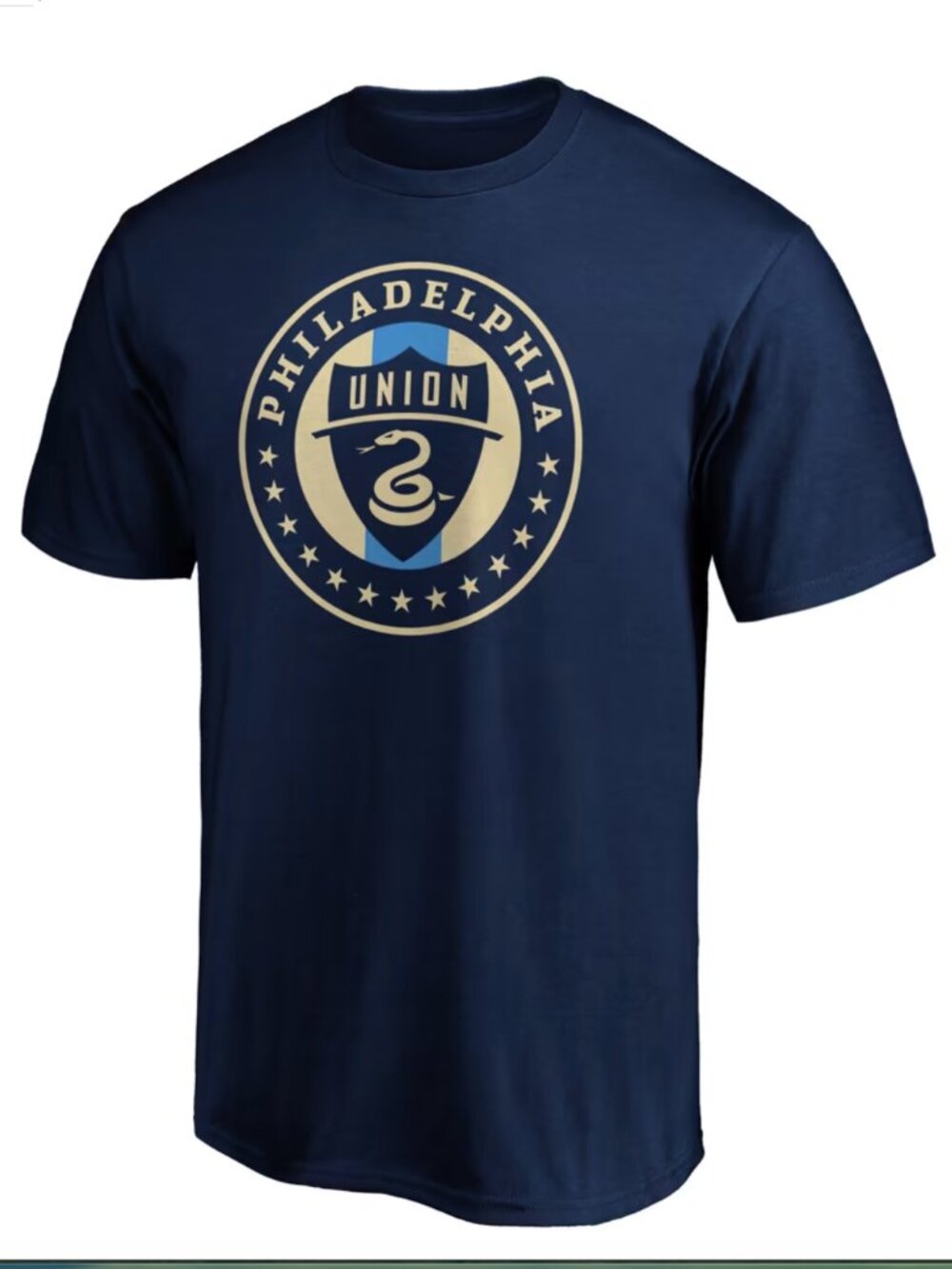 Men's Philadelphia Union Navy #7 Mikael Uhre Tee